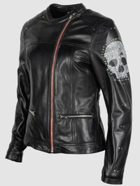 Helstons - Women leather vest Cher - waterproof